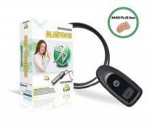 Комплект Bluetooth Motorola + микронаушник «Nano+»